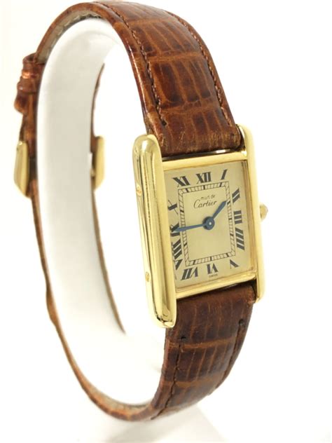 cartier horloge dames vintage